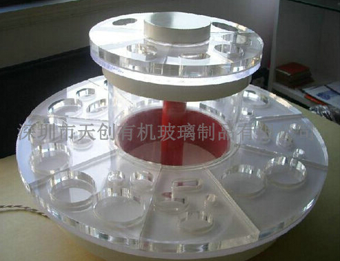 【有機玻璃旋轉(zhuǎn)展示架】讓你的美更上一層樓！